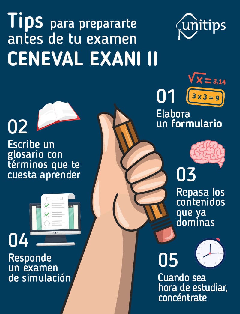 Tips Para Prepararte Antes De Tu Examen Ceneval Exani Ii 7864